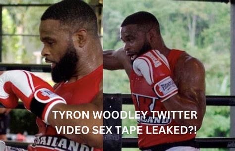 tyron woodley sex taoe|Tyron Woodley leaked video: Nina